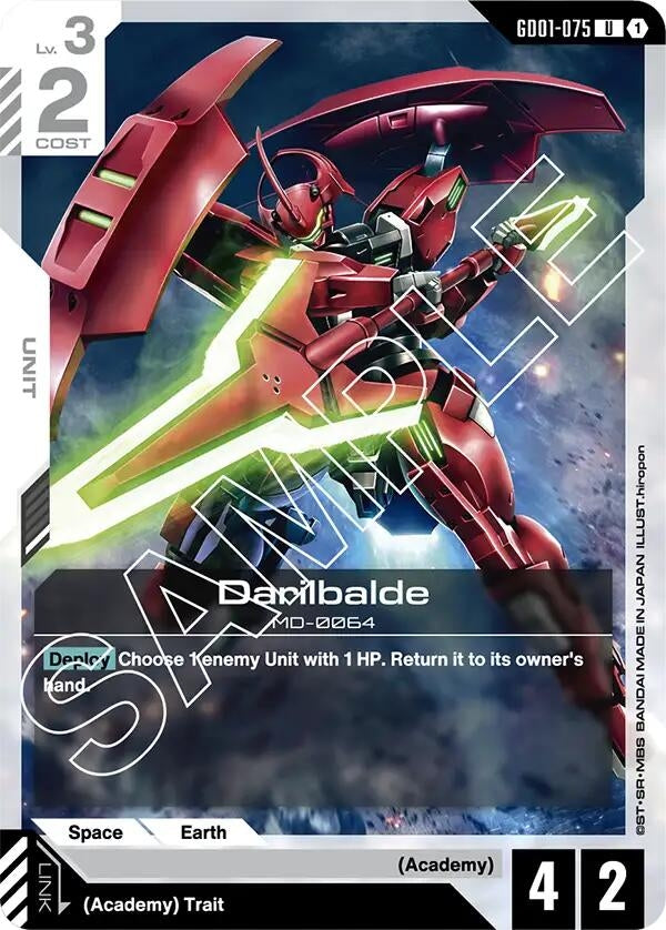 Image for Darilbalde (Newtype Rising) (GD01-075) - Gundam Card Game