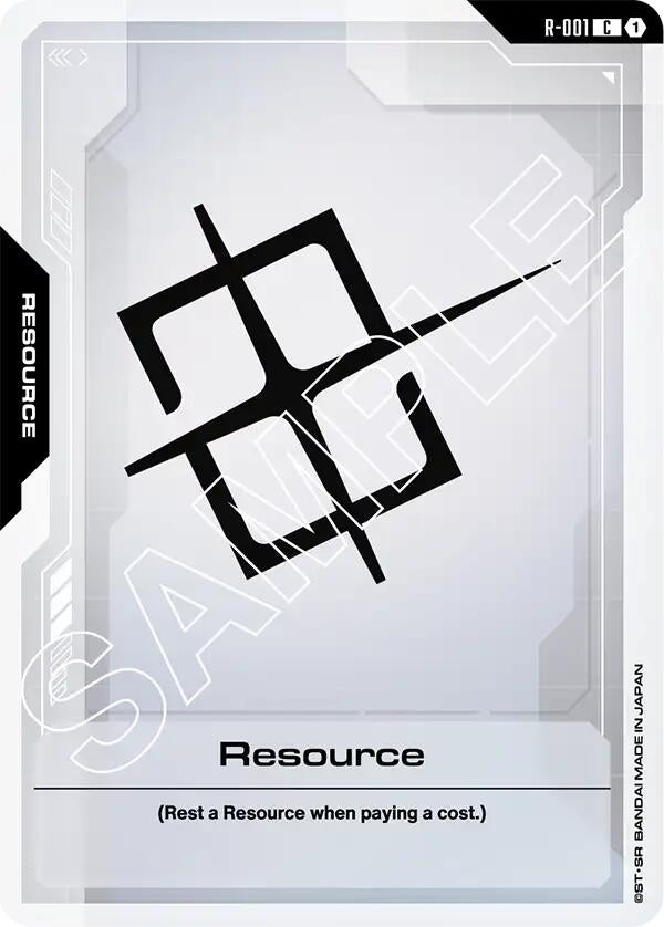 Image for Resource (Newtype Rising) (R-001) - Gundam Card Game