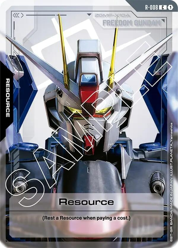 Image for Resource (R-008) (Newtype Rising) (R-008) - Gundam Card Game