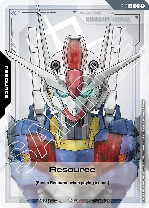 Image for Resource (R-009) (Newtype Rising) (R-009) - Gundam Card Game