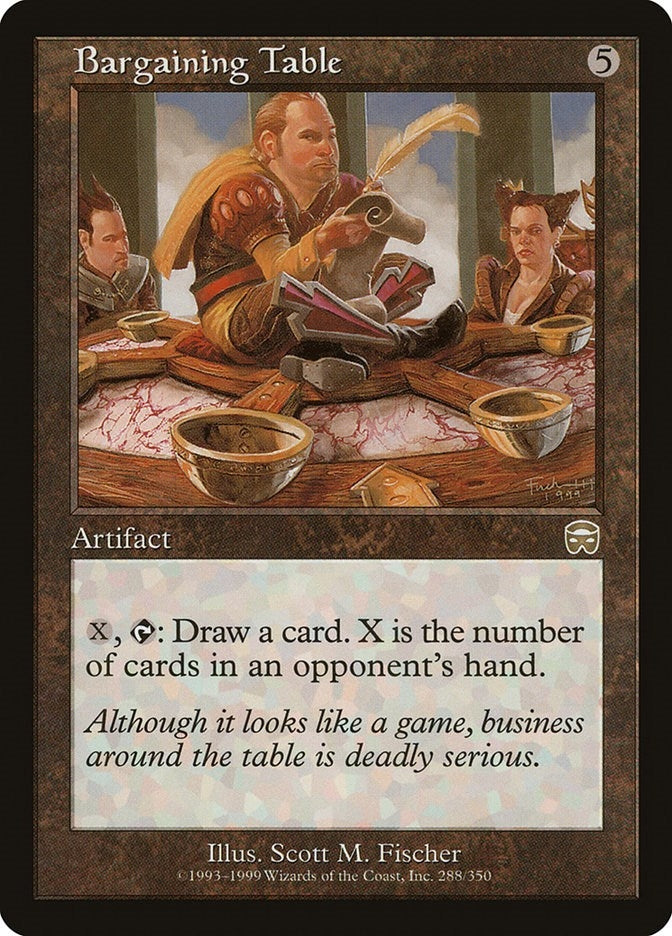 Image for Bargaining Table (Mercadian Masques) (288) - Magic: The Gathering