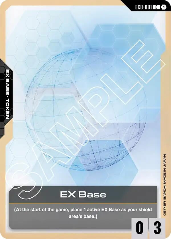 Image for EX Base (Newtype Rising) (EXB-001) - Gundam Card Game