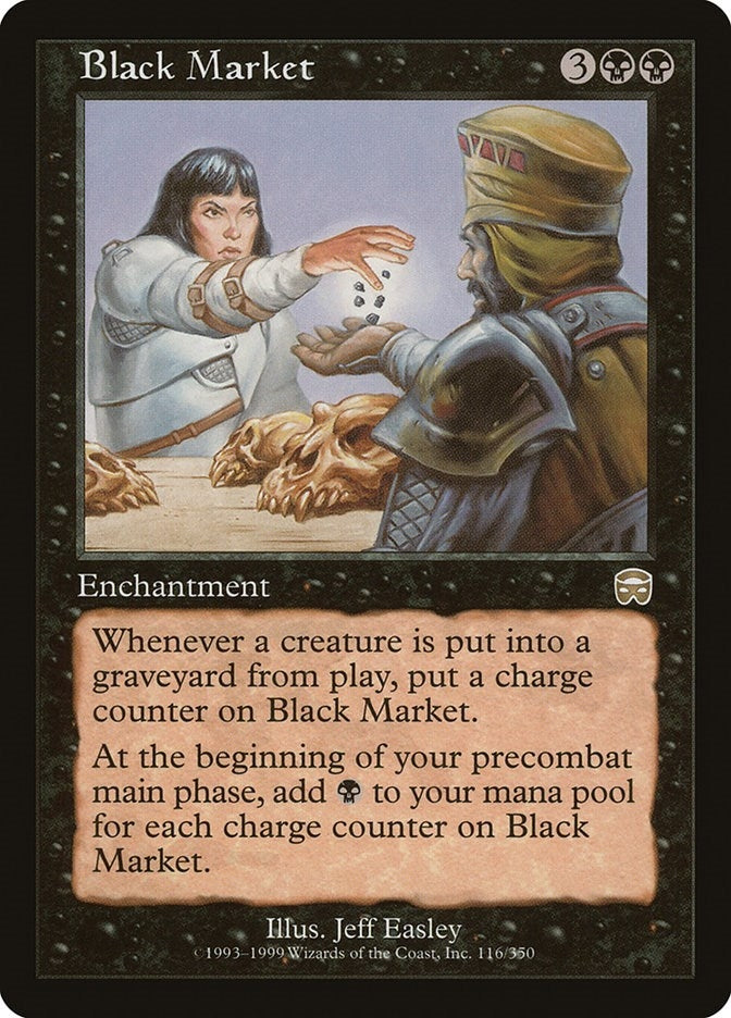 Image for Black Market (Mercadian Masques) (116) - Magic: The Gathering