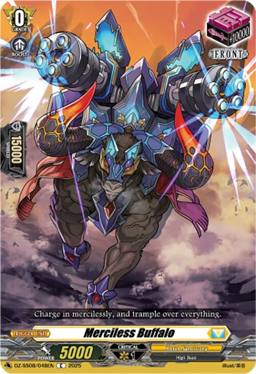 Image for Merciless Buffalo (DZ-SS08: Festival Booster 2025) (DZ-SS08/048EN) - Cardfight Vanguard
