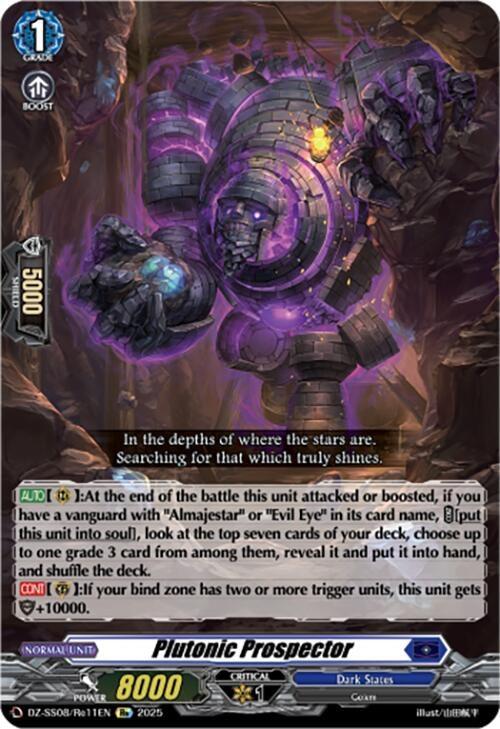Image for Plutonic Prospector (DZ-SS08: Festival Booster 2025) (DZ-SS08/Re11EN) - Cardfight Vanguard