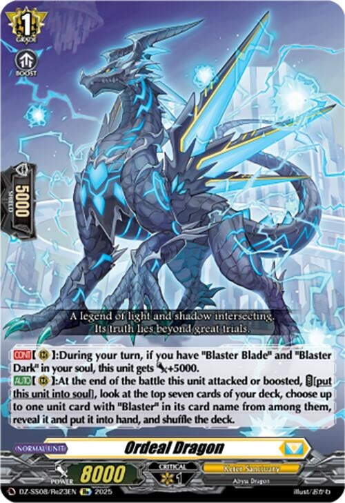 Image for Ordeal Dragon (DZ-SS08: Festival Booster 2025) (DZ-SS08/Re23EN) - Cardfight Vanguard