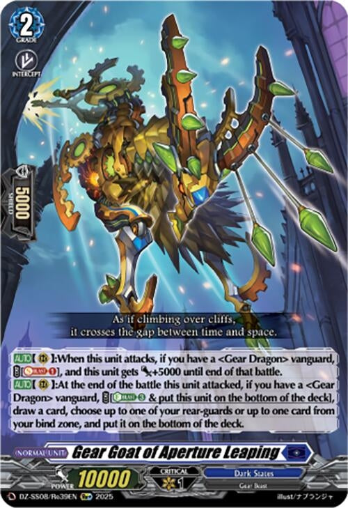 Image for Gear Goat of Aperture Leaping (Re+) (DZ-SS08: Festival Booster 2025) (DZ-SS08/Re39EN) - Cardfight Vanguard