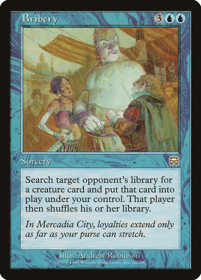 Image for Bribery (Mercadian Masques) (62) - Magic: The Gathering