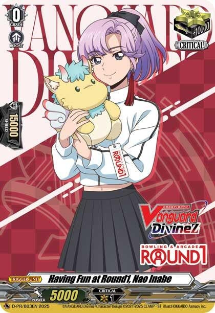 Image for Having Fun at Round1, Nao Inabe (D Promo Cards) (D-PR/803EN) - Cardfight Vanguard