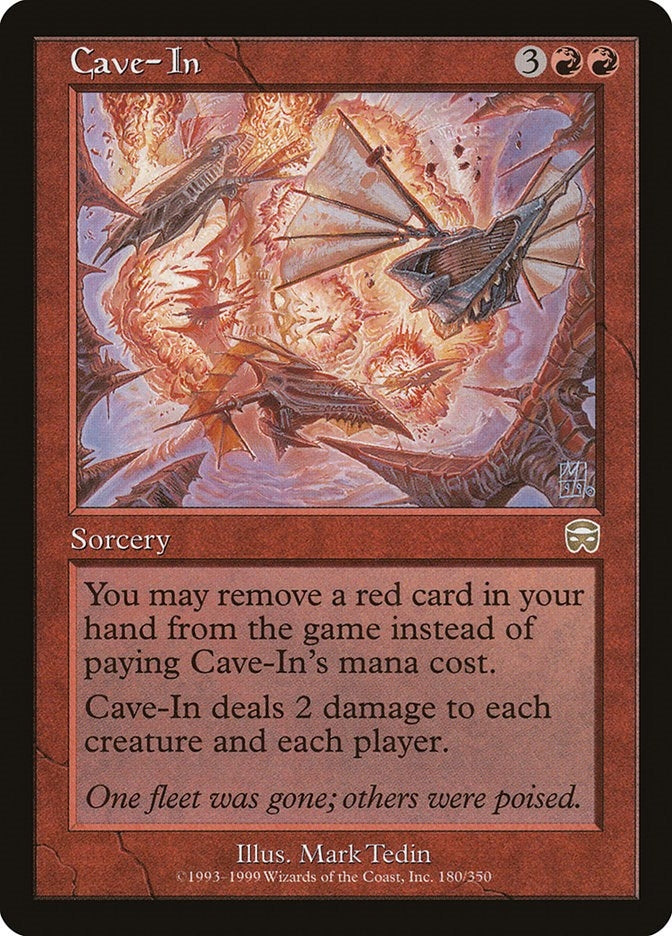 Image for Cave-In (Mercadian Masques) (180) - Magic: The Gathering