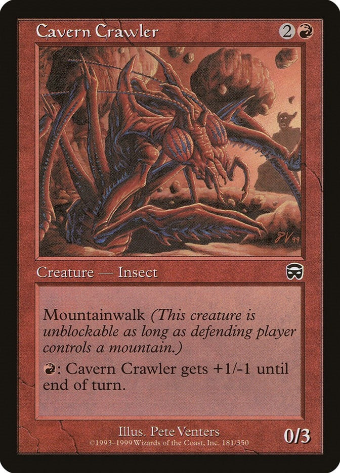Image for Cavern Crawler (Mercadian Masques) (181) - Magic: The Gathering
