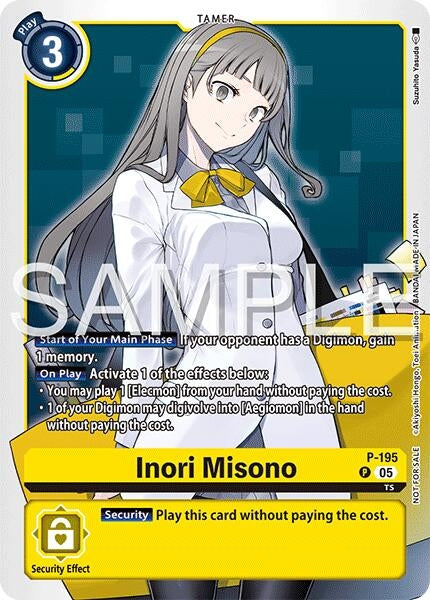 Image for Inori Misono (Time Stranger Demo Deck) (Digimon Demo Deck Exclusive Cards) (P-195 P) - Digimon Card Game