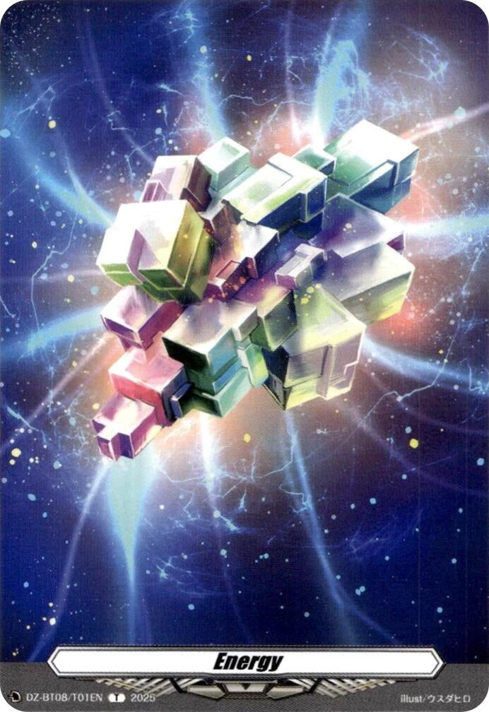 Image for Energy Token // Going Second Marker: Megumi Okura (DZ-BT08: Knights 0f Rebirth) (DZ-BT08/T01EN) - Cardfight Vanguard