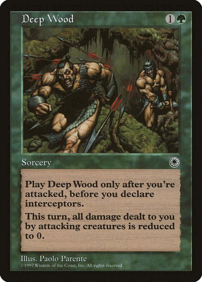 Image for Deep Wood (Portal) - Magic: The Gathering