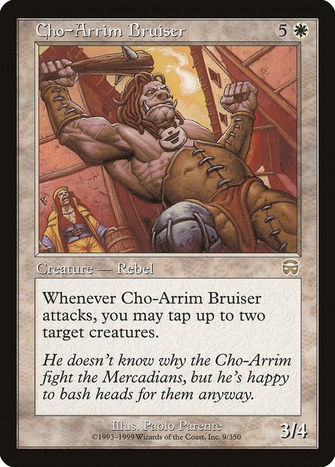 Image for Cho-Arrim Bruiser (Mercadian Masques) (9) - Magic: The Gathering