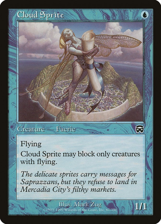 Image for Cloud Sprite (Mercadian Masques) (67) - Magic: The Gathering
