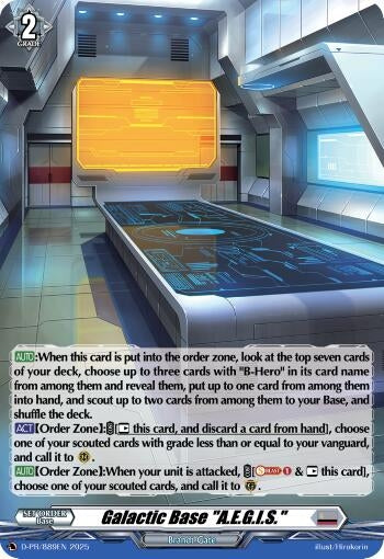 Image for Galactic Base "A.E.G.I.S." (Foil) (D Promo Cards) (D-PR/889EN) - Cardfight Vanguard
