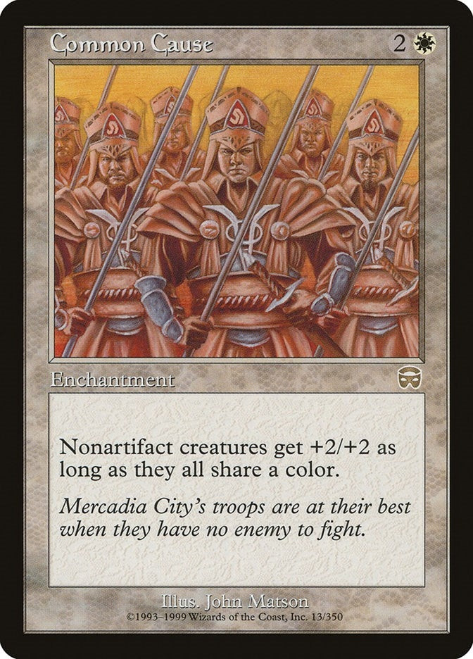 Image for Common Cause (Mercadian Masques) (13) - Magic: The Gathering