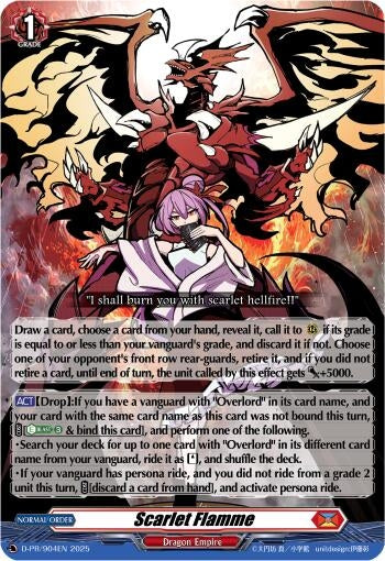 Image for Scarlet Flamme (D Promo Cards) (D-PR-904EN) - Cardfight Vanguard