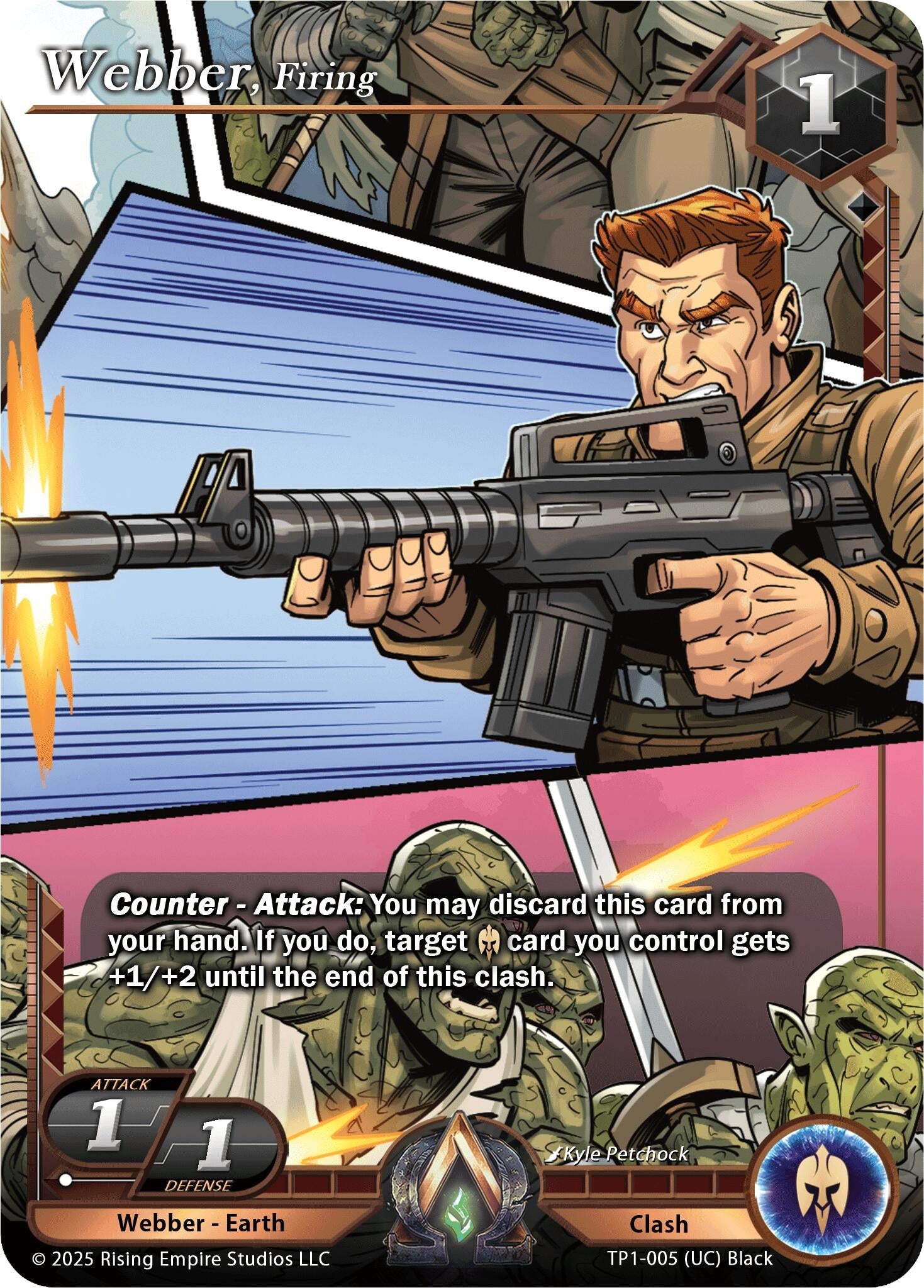 Image for Webber, Firing (Spoils of the Forgotten) (TP1-005) - Alpha Clash