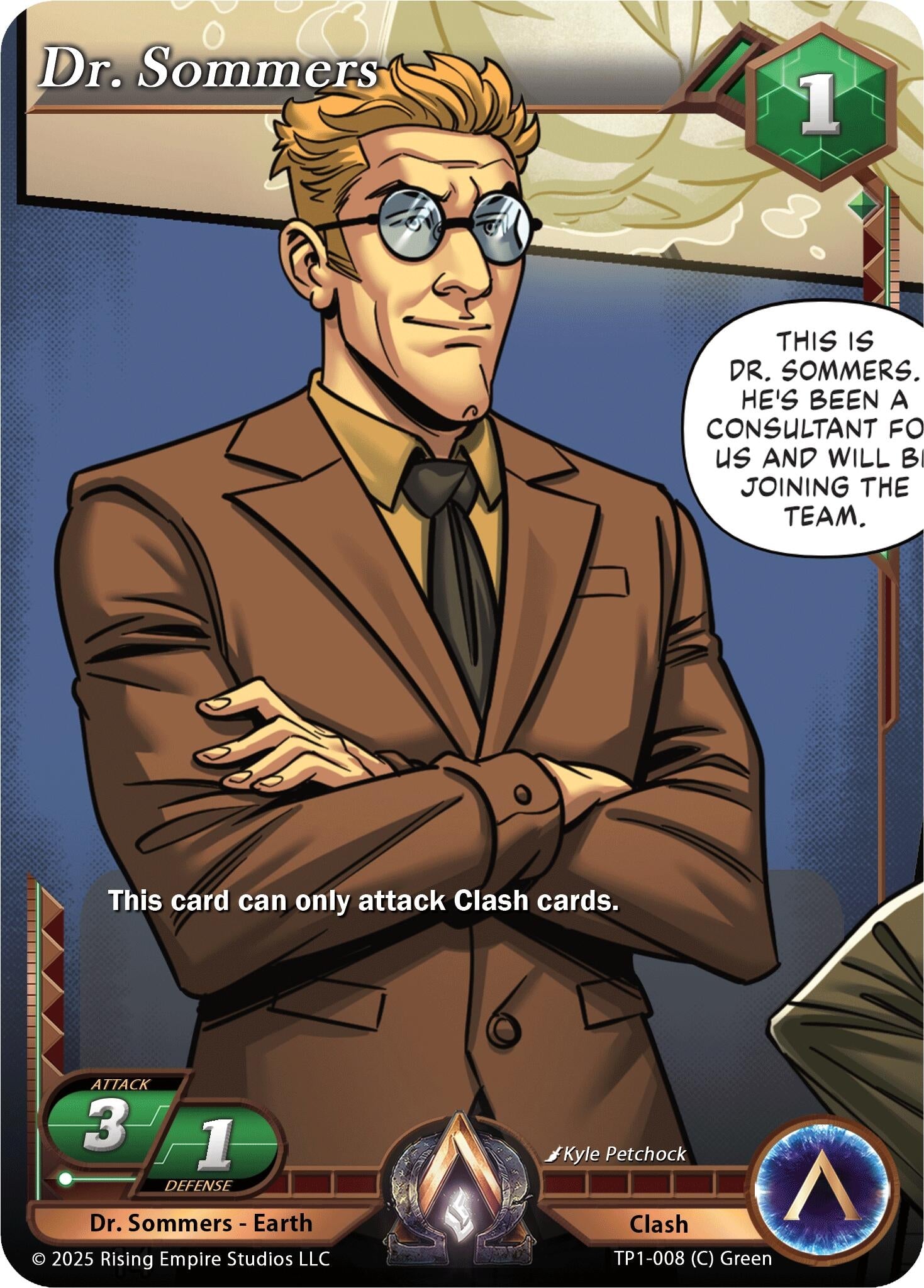 Image for Dr. Sommers (Spoils of the Forgotten) (TP1-008) - Alpha Clash