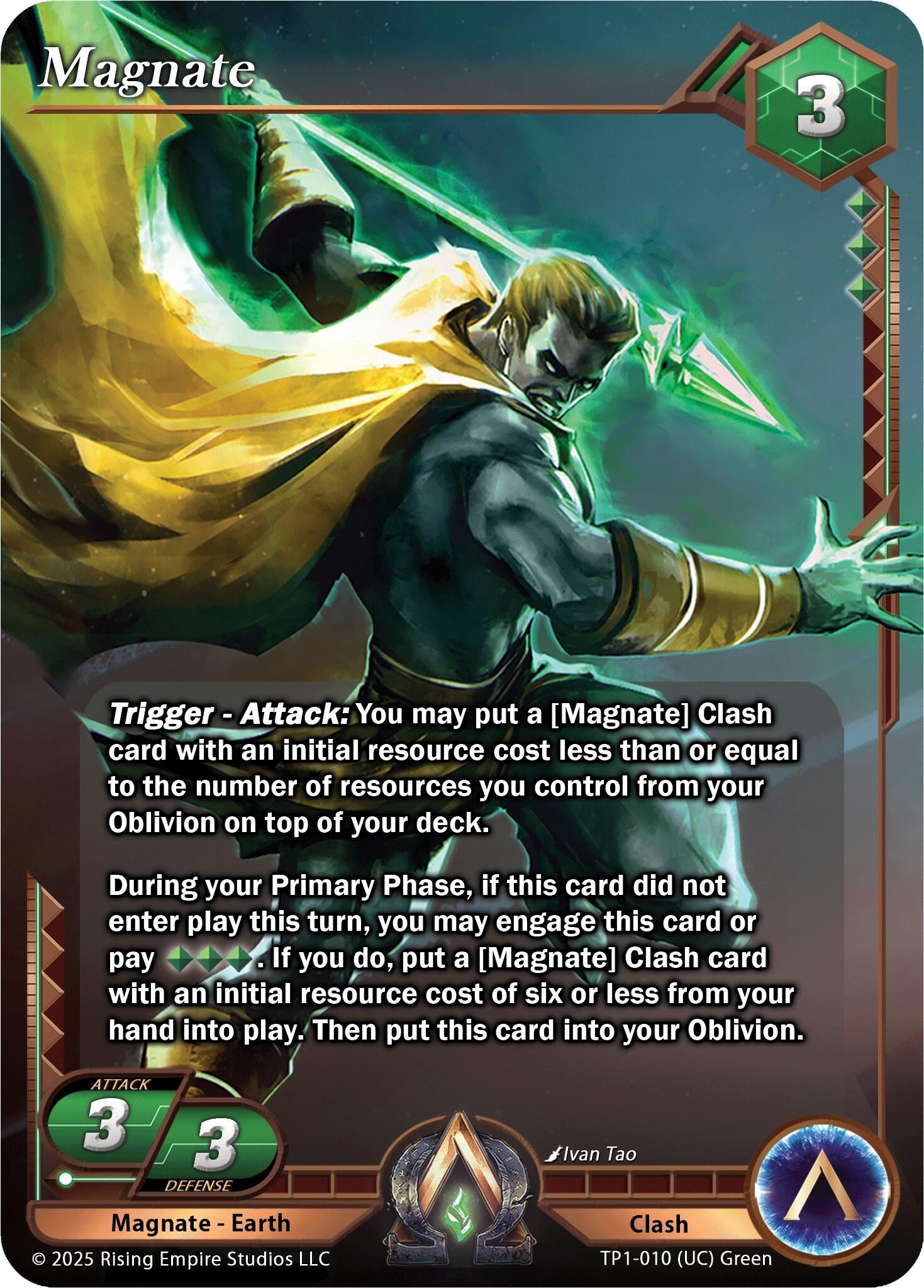 Image for Magnate (Spoils of the Forgotten) (TP1-010) - Alpha Clash