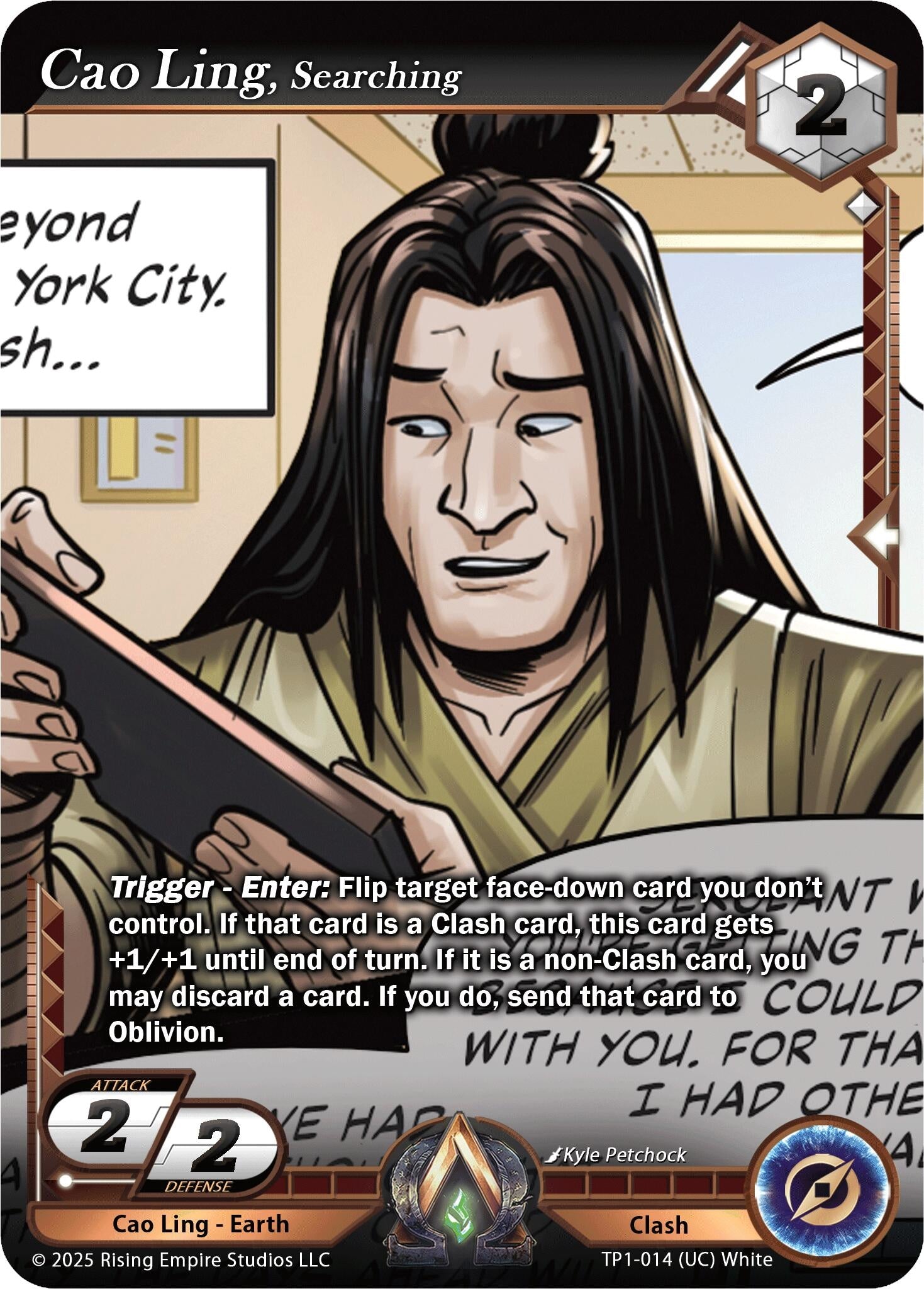 Image for Cao Ling, Searching (Spoils of the Forgotten) (TP1-014) - Alpha Clash