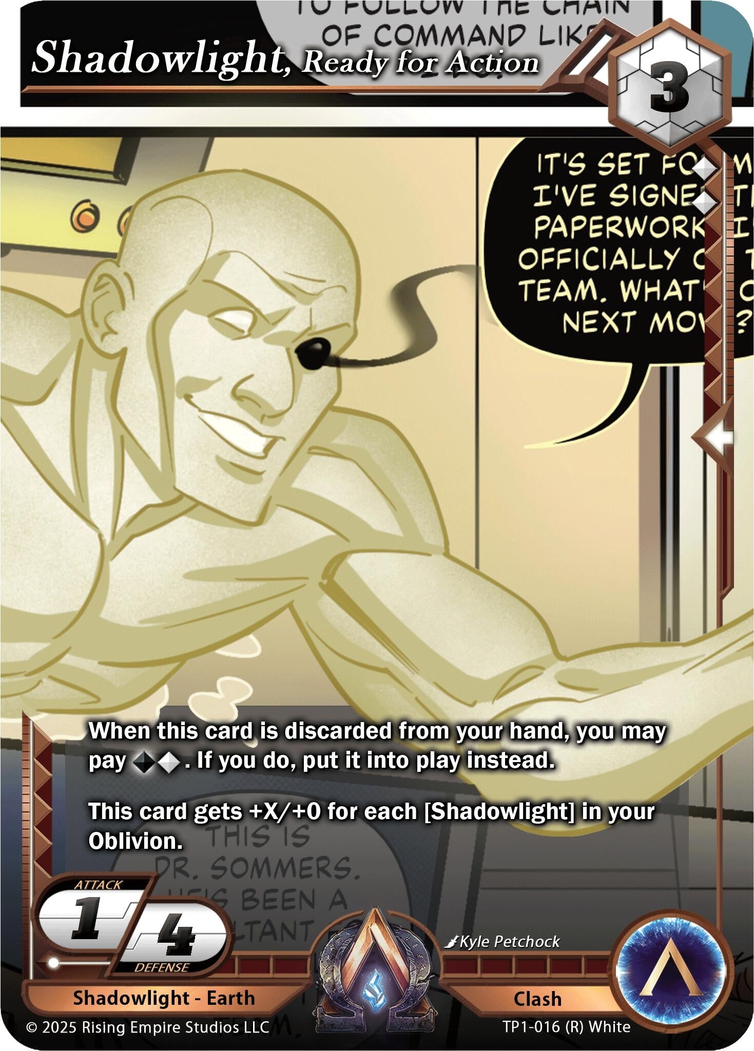 Image for Shadowlight, Ready for Action (Spoils of the Forgotten) (TP1-016) - Alpha Clash