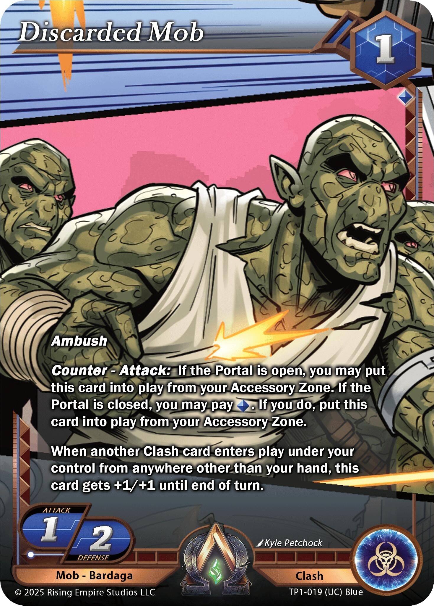 Image for Discarded Mob (Spoils of the Forgotten) (TP1-019) - Alpha Clash