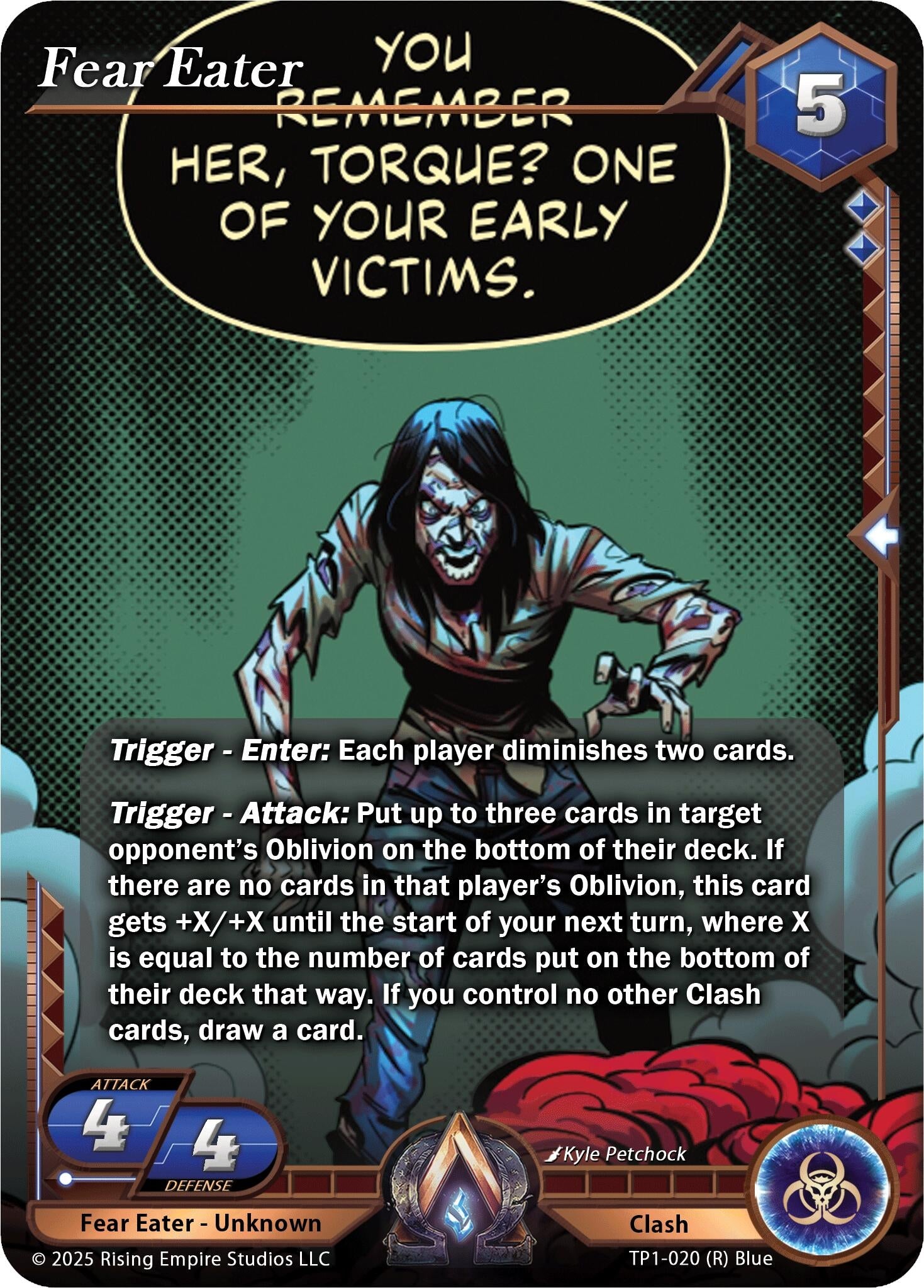 Image for Fear Eater (Spoils of the Forgotten) (TP1-020) - Alpha Clash