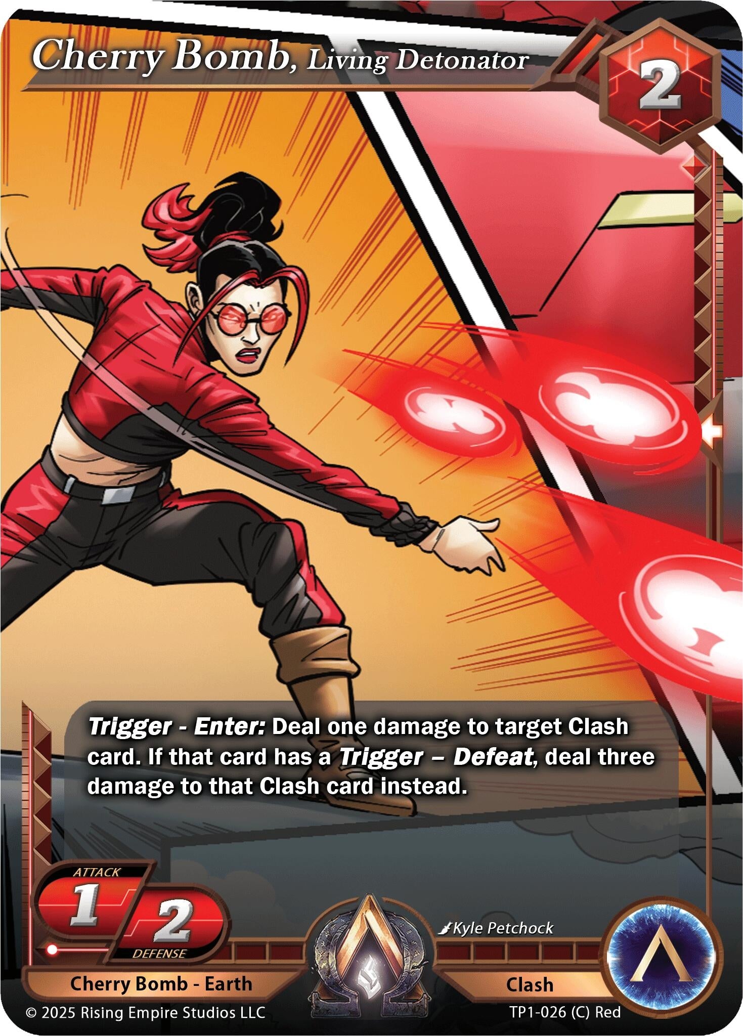 Image for Cherry Bomb, Living Detonator (Spoils of the Forgotten) (TP1-026) - Alpha Clash