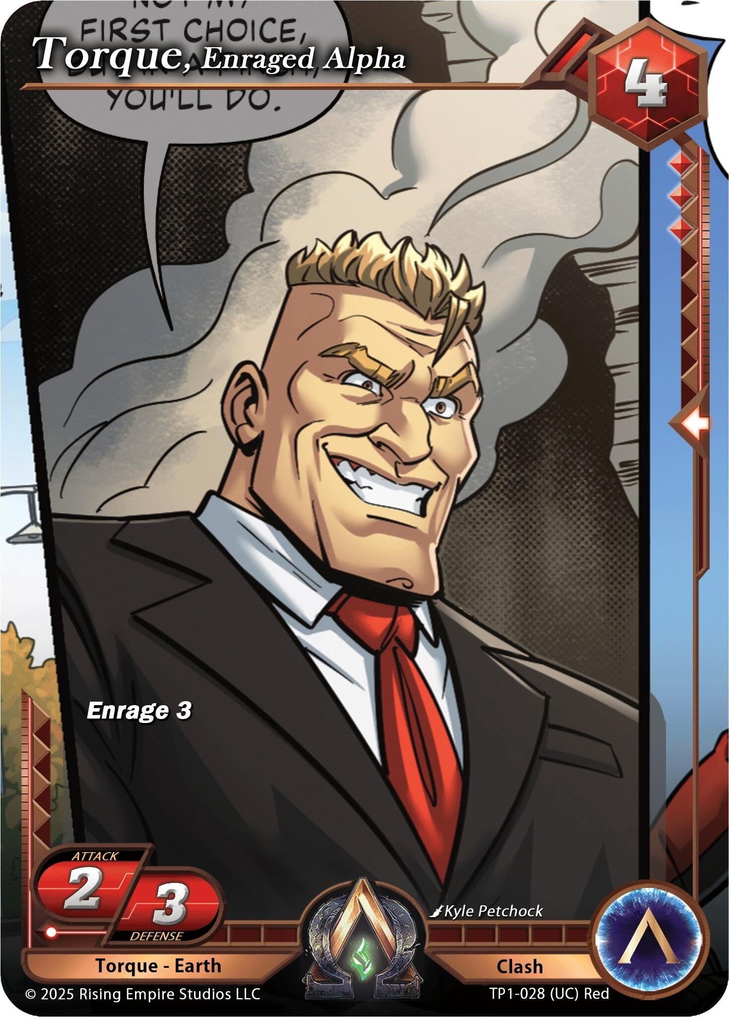 Image for Torque, Enraged Alpha (Spoils of the Forgotten) (TP1-028) - Alpha Clash