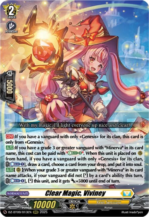 Image for Clear Magic, Viviney (DZ-BT09: Super Brave Detonation) (DZ-BT09/013EN) - Cardfight Vanguard