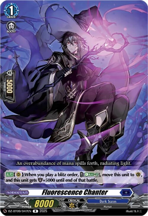Image for Fluorescence Chanter (DZ-BT09: Super Brave Detonation) (DZ-BT09/047EN) - Cardfight Vanguard