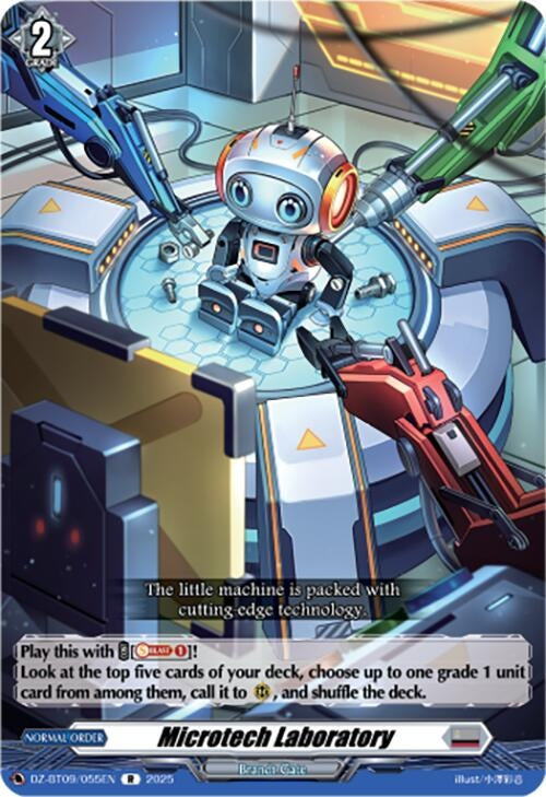 Image for Microtech Laboratory (DZ-BT09: Super Brave Detonation) (DZ-BT09/055EN) - Cardfight Vanguard