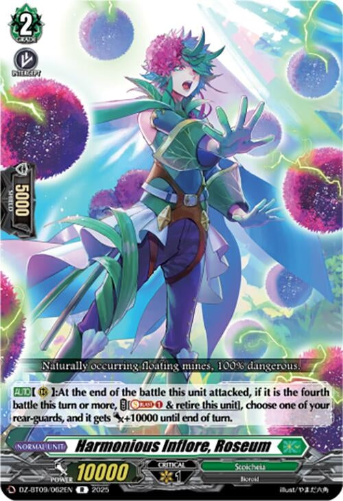 Image for Harmonious Inflore, Roseum (DZ-BT09: Super Brave Detonation) (DZ-BT09/062EN) - Cardfight Vanguard