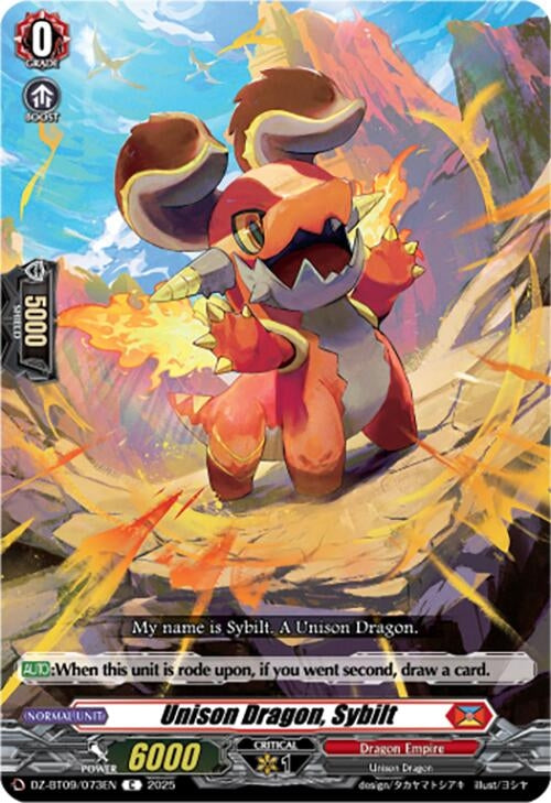 Image for Unison Dragon, Sybilt (DZ-BT09: Super Brave Detonation) (DZ-BT09/073EN) - Cardfight Vanguard