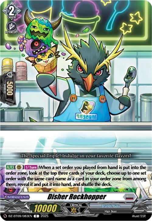 Image for Disher Rockhopper (DZ-BT09: Super Brave Detonation) (DZ-BT09/083EN) - Cardfight Vanguard