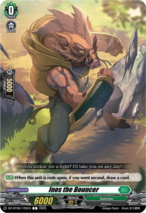Image for Inos the Bouncer (DZ-BT09: Super Brave Detonation) (DZ-BT09/105EN) - Cardfight Vanguard