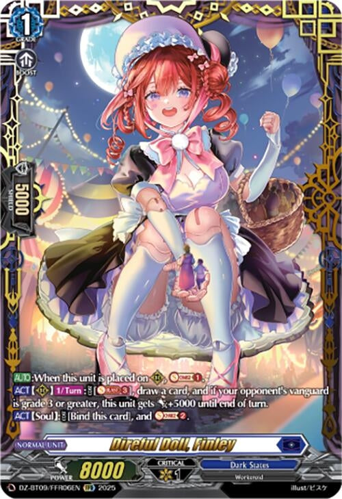 Image for Direful Doll, Finley (FFR) (DZ-BT09: Super Brave Detonation) (DZ-BT09/FFR06EN) - Cardfight Vanguard