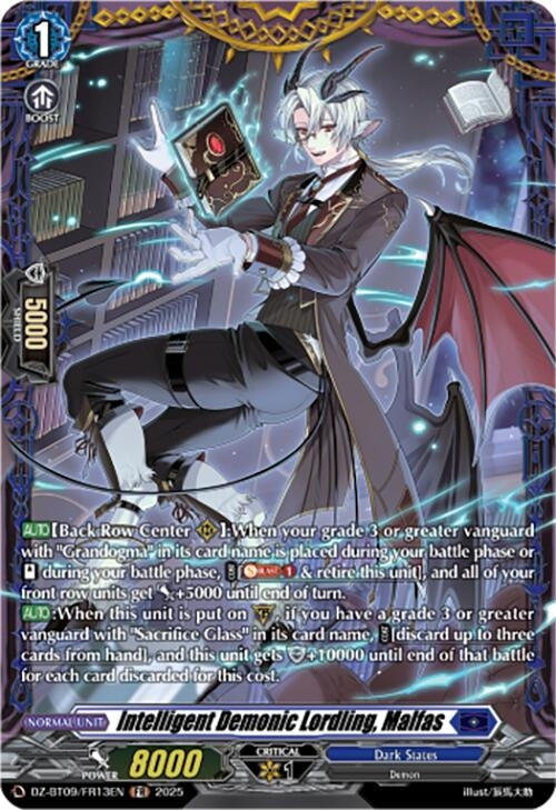 Image for Intelligent Demonic Lordling, Malfas (FR) (DZ-BT09: Super Brave Detonation) (DZ-BT09/FR13EN) - Cardfight Vanguard
