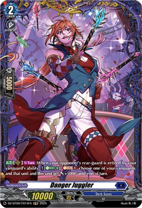 Image for Danger Juggler (FR) (DZ-BT09: Super Brave Detonation) (DZ-BT09/FR14EN) - Cardfight Vanguard
