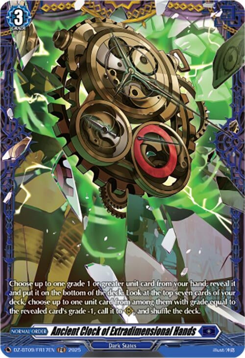 Image for Ancient Clock of Extradimensional Hands (FR) (DZ-BT09: Super Brave Detonation) (DZ-BT09/FR17EN) - Cardfight Vanguard