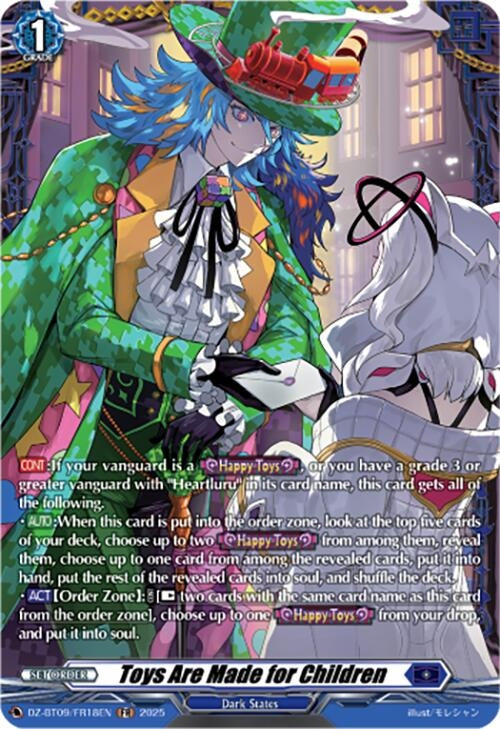 Image for Toys Are Made for Children (FR) (DZ-BT09: Super Brave Detonation) (DZ-BT09/FR18EN) - Cardfight Vanguard