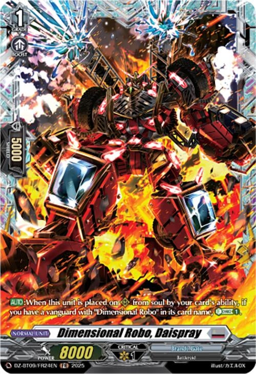 Image for Dimensional Robo, Daispray (FR) (DZ-BT09: Super Brave Detonation) (DZ-BT09/FR24EN) - Cardfight Vanguard