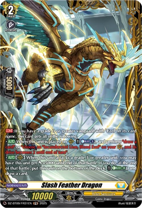 Image for Slash Feather Dragon (FR) (DZ-BT09: Super Brave Detonation) (DZ-BT09/FR31EN) - Cardfight Vanguard