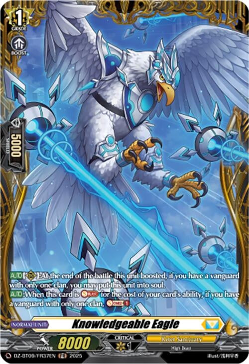 Image for Knowledgeable Eagle (FR) (DZ-BT09: Super Brave Detonation) (DZ-BT09/FR37EN) - Cardfight Vanguard