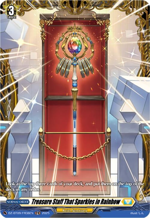 Image for Treasure Staff That Sparkles in Rainbow (FR) (DZ-BT09: Super Brave Detonation) (DZ-BT09/FR38EN) - Cardfight Vanguard