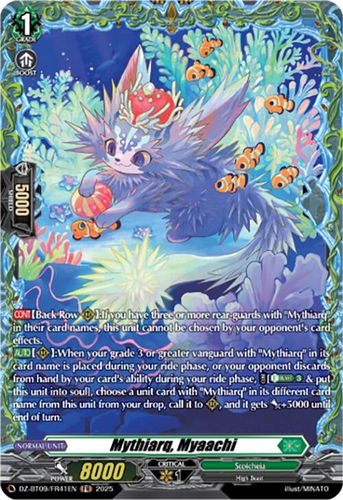 Image for Mythiarq, Myaachi (FR) (DZ-BT09: Super Brave Detonation) (DZ-BT09/FR41EN) - Cardfight Vanguard