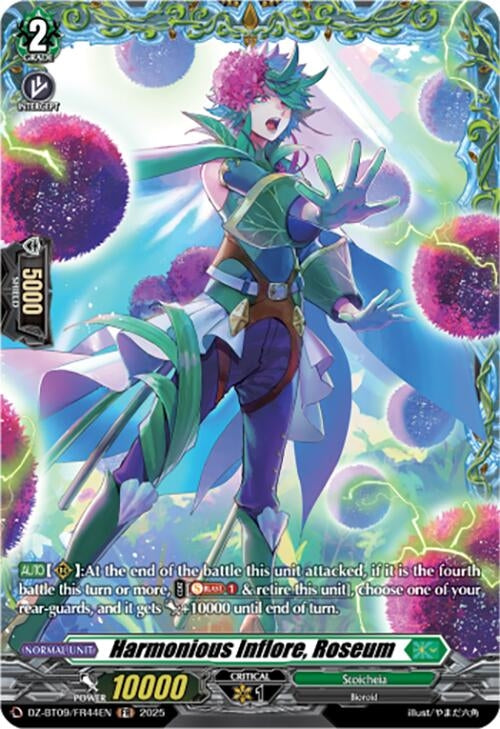 Image for Harmonious Inflore, Roseum (FR) (DZ-BT09: Super Brave Detonation) (DZ-BT09/FR44EN) - Cardfight Vanguard